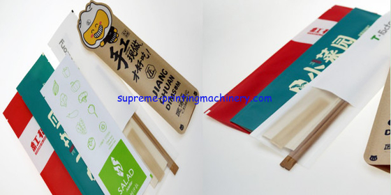 FLEXO PRINTING MACHINE AUTO COLOR REGISTER COMPUTER INSPECTION UV DRYER LED LAMP CORONA TREATMENT PAPER CUP BAG STRAW