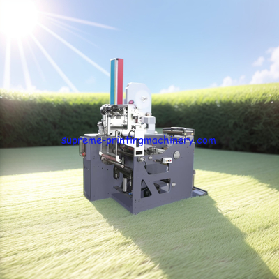 EFFICIENT CUSTOMIZED COLOR PRODUCTION TURRET WINDING TURRET SLITTER REWINDER, NON-STOP ACTION WEB UNWIND AND REWIND