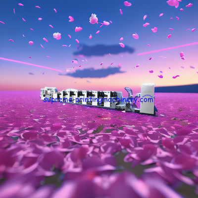RY-A-4 COLOR-1300MM UNIT TYPE FLEXO PRINTING MACHINE ROLL PAPER（30-350G/㎡） AND OTHER FLEXIBLE PACKAGING MATERIALS