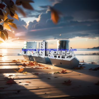 HIGH-PERFORMANCE LABEL FLEXO PRINTING MACHINE RY-L 22MM THICKNESS MANUFACTURER OF LABEL FLEXO PRINTING MACHINE CE SAFETY