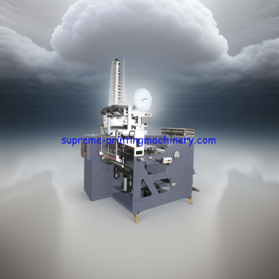 COMPACT AND EFFICIENT AUTOMATIC TURRET UNWIND SPLICE SEQUENCE - POWER SUPPLY 380V LABEL PAPER SLITTER REWINDER NON STOP