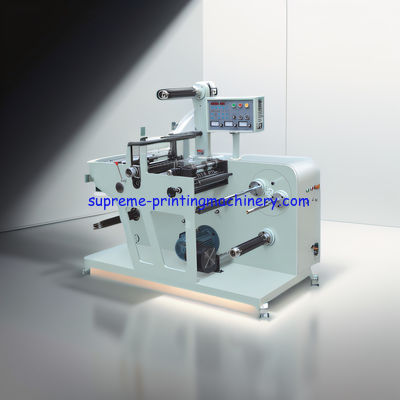 SMALL ROTARY DIE CUTTING MACHINE FOR HIGH-VOLUME PRODUCTION DIE CUTTING SPEED 90M/MIN DIE-CUTTING AND SLITTING THE BLANK