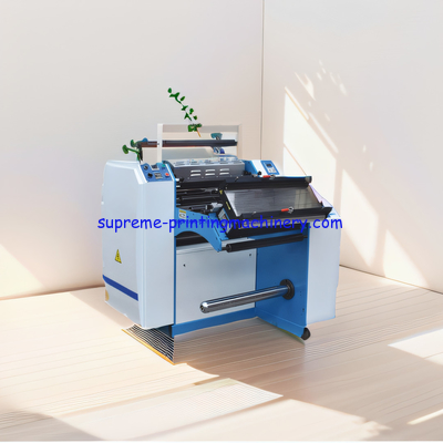 MAX PAPER DIAMETER 600MM ADHESIVE LABEL PAPER PROCESS MACHINERY AUTOMATIC WEB GUIDE PRE-COATING FILM LAMINATION MACHINE