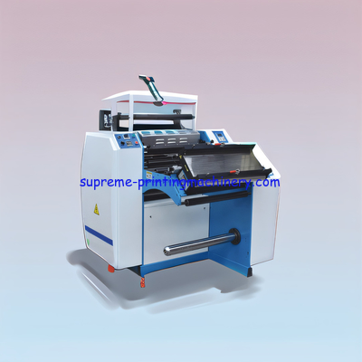 105-500GSM SUIT ADHESIVE LABEL PAPER PROCESS MACHINERY - MAX PAPER DIAMETER 600MM ROLL TO ROLL PRE COATING FILM LAMINATE