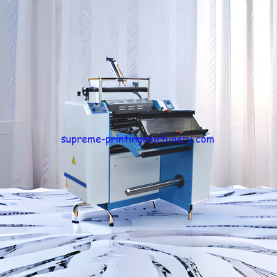 SUIT FOR PAPER THICKNESS 105-500GSM - ADHESIVE LABEL PAPER PROCESS MACHINERY PRE-COATED FILM ROLL TO ROLL LAMINATED