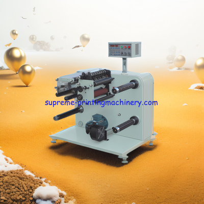HIGH SPEED SLITTING MACHINE FOR COMPUTER SECURITY LABELS AND ELECTRONIC COMPUTERS FILM AUTOMATIC METER/NUMBER COUNTING