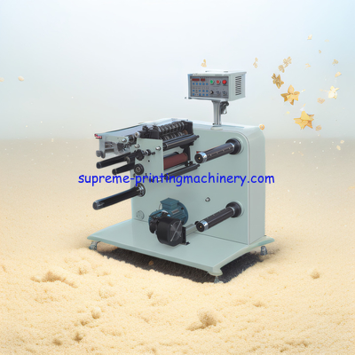 HIGH SPEED SLITTING MACHINE FOR COMPUTER SECURITY LABELS AND ELECTRONIC COMPUTERS FILM AUTOMATIC METER/NUMBER COUNTING