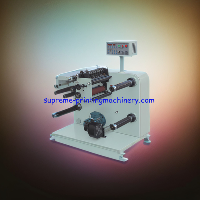 RELIABLE ADHESIVE LABEL PAPER PROCESS MACHINERY WITH 350MM MAX MATERIAL FEEDING WIDTH SLITTING MACHINE FOR NARROW PAPER