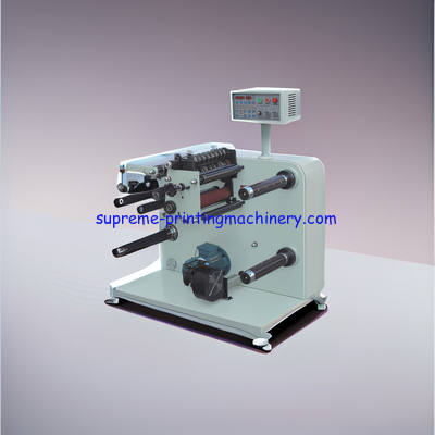 380V/220V ADHESIVE LABEL PAPER PROCESS MACHINERY 500MM UNWINDING MAX DIAMETER NARROW PAPER SLITTING AND REWIND MACHINE