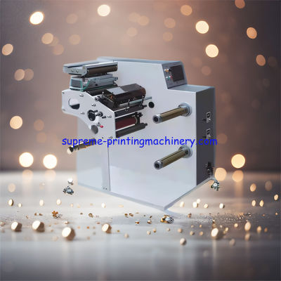 VOLTAGE 380V/220V 320 AUTOMATIC HIGH SPEED SLITTER REWINDER LABEL SLITTING MACHINE WITH TURRET AND 2 SHAFT 1 INCH 1.5