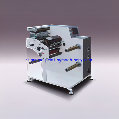 HIGH SPEED 320 AUTOMATIC SLITTER REWINDER LABEL SLITTING MACHINE WITH MINI SLIT WIDTH 16MM PAPER ADHESIVE STICKER LABEL