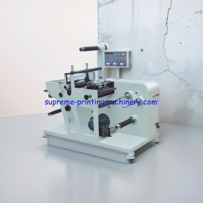 EFFICIENT ADHESIVE LABEL PAPER PROCESS MACHINERY - MAX MATERIAL FEEDING WIDTH 320MM ROTARY BLANK LABEL DIE CUTTING SLIT
