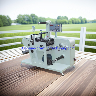 HIGHLY EFFICIENT ROTARY DIE CUTTERS FOR EFFECTIVE OPERATIONS MQ320-Y ROTARY BLANK LABEL DIE CUTING MACHINE WITH SLITTER