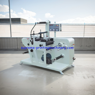 ONE-YEAR ADHESIVE LABEL PAPER PROCESS MACHINERY WITH MAX MATERIAL FEEDING WIDTH 320MM ROTARY BLANK LABEL DIE CUTTING