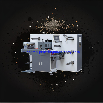 MQ-YIIE FULL ROTARY/INTERMITTENT ROTARY DIE CUTTING MACHINE - 1 YEAR GUARANTEED WITH THE CONVEYOR FOR THE IN MOULD LABEL
