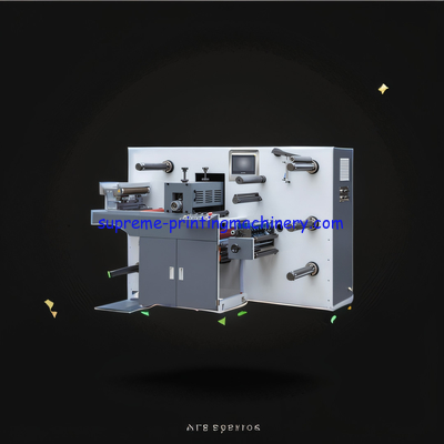 MQ-YIIE FULL ROTARY/INTERMITTENT ROTARY DIE CUTTING MACHINE - 1 YEAR GUARANTEED WITH THE CONVEYOR FOR THE IN MOULD LABEL