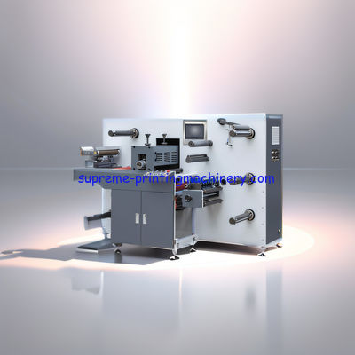 HIGH PRECISION INTERMITTENT ROTARY DIE CUTTING MACHINE FOR LABEL CONVERTING EQUIPMENT IML WITH CONVEYOR COLLLECT SHEET