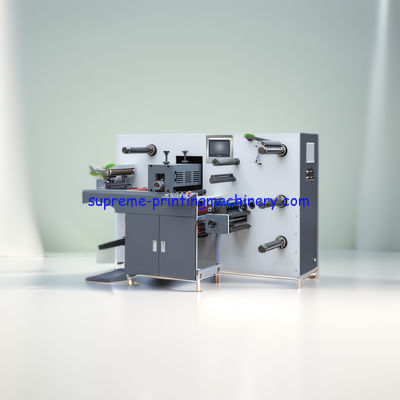 MQ-YIIE ADHESIVE LABEL PAPER PROCESS MACHINERY UNWINDING MAX DIAMETER 600MM INTERMITTENT SEMI ROTARY DIE-CUTTING MACHINE