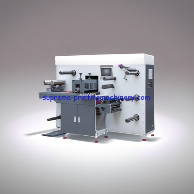 INTRODUCING THE INTERMITTENT ROTARY DIE CUTTING MACHINE FOR LABEL CONVERTING EQUIPMENT WITH SLITTING TURRET REWINDING