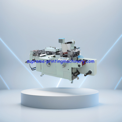 45m/Min Flat Bed Labels Full Automatic Die Cutting Machine Economical Hot Foil Stamp Emboss Film Laminate Hole Punching