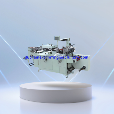 45m/Min Flat Bed Labels Full Automatic Die Cutting Machine Economical Hot Foil Stamp Emboss Film Laminate Hole Punching
