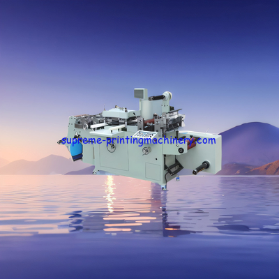 ADHESIVE LABEL PAPER PROCESS MACHINERY 600MM MAX REWINDING DIAMETER 300TIME/MIN MAX SPEED DIE CUTTING MACHINERY 340*340