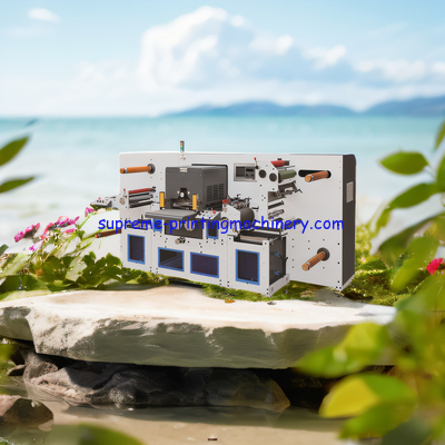 INDUSTRIAL-GRADE FLATBED DIE-CUTTER FOR HEAVY-DUTY APPLICATION SPECIALIZED FOR DIE CUTTING OF ADHESIVE LABEL PAPER +-0.1
