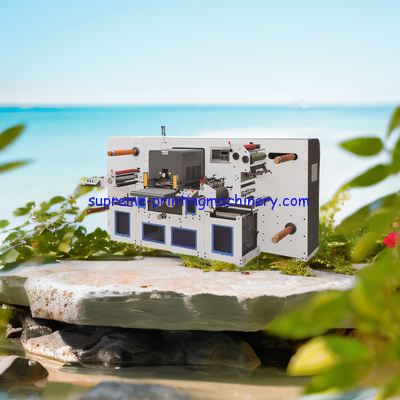 INDUSTRIAL-GRADE FLATBED DIE-CUTTER FOR HEAVY-DUTY APPLICATION SPECIALIZED FOR DIE CUTTING OF ADHESIVE LABEL PAPER +-0.1