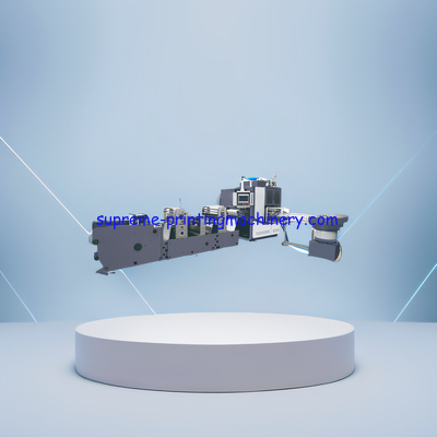 FULLY AUTOMATIC NON-STOP 4 SPINDLE TURRET REWINDER FOR LABEL SLITTING THERMAL PAPER ADHESIVE COATED LINER LABEL MATERIAL