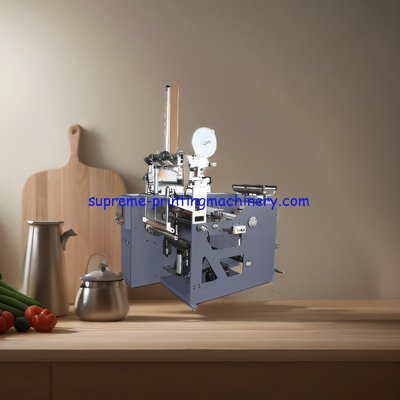 Label Automatic non-stop turret rewinding machine intelligent narrow web label sticker automatic production converting
