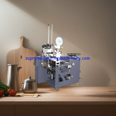Label Automatic non-stop turret rewinding machine intelligent narrow web label sticker automatic production converting