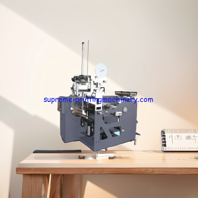 SELF DEVELOPMENT ADHESIVE LABEL PAPER PROCESS MACHINERY AB TURRET GRAPHIC PRINTED REWIND MACHINERY NO GLUE GLUE LESS