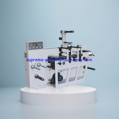 MQ-350Y(S) Double Station Two Head Fully Rotary Die Cutting And Slitting Machine Blank Un-Printed Labels Adhesive Paper
