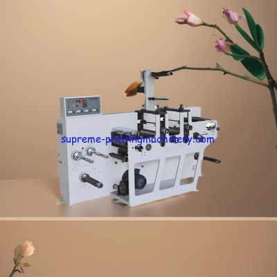 MQ-350Y(S) Double Station Two Head Fully Rotary Die Cutting And Slitting Machine Blank Un-Printed Labels Adhesive Paper