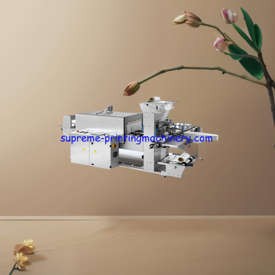 Fully automatic heat shrink packaging machine cuff type and precise wrapping solution online with turret rewind machine