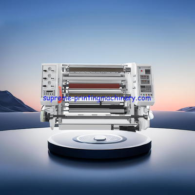 PAPER FILM FOIL ROLLS CELLOPHANE PET OPP CPP PE PS PVC COMPUTER ANTI-COUNTERFEITING LABELS ETC VERTICAL SLITTING MACHINE