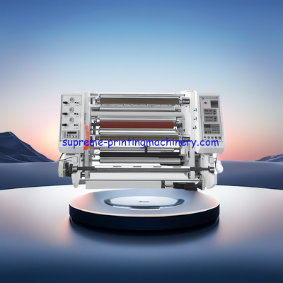 PAPER FILM FOIL ROLLS CELLOPHANE PET OPP CPP PE PS PVC COMPUTER ANTI-COUNTERFEITING LABELS ETC VERTICAL SLITTING MACHINE
