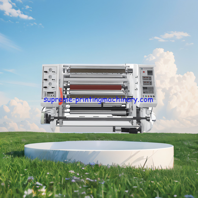PAPER FILM FOIL ROLLS CELLOPHANE PET OPP CPP PE PS PVC COMPUTER ANTI-COUNTERFEITING LABELS ETC VERTICAL SLITTING MACHINE