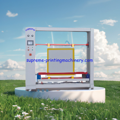 TB-1100T SCREEN COATING MACHINE COATING THE EMULSION FOR LARGE SIZE SCREEN FRAME FULL AUTOMATIC HIGH PRECISION SCREEN