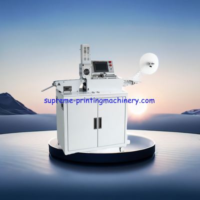SATIN RIBBON RUBBER TAPE FASHION CLOTH TRADEMARK WOVEN LABEL ELASTIC BAND PAPER ULTRASONIC LABEL CUTTING MACHINE MICRO