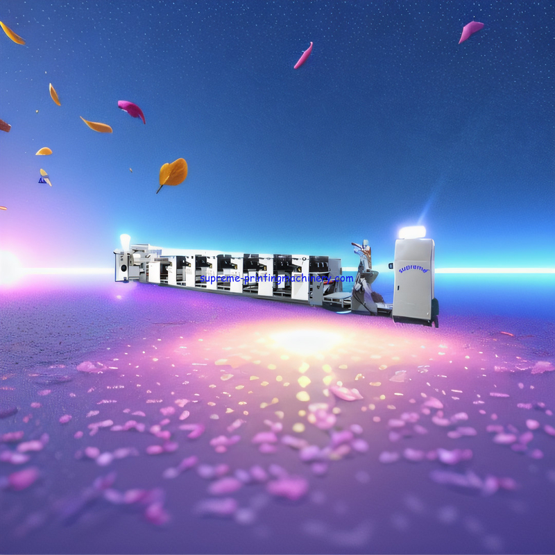 RY-A-4 COLOR-1300MM UNIT TYPE FLEXO PRINTING MACHINE ROLL PAPER（30-350G/㎡） AND OTHER FLEXIBLE PACKAGING MATERIALS