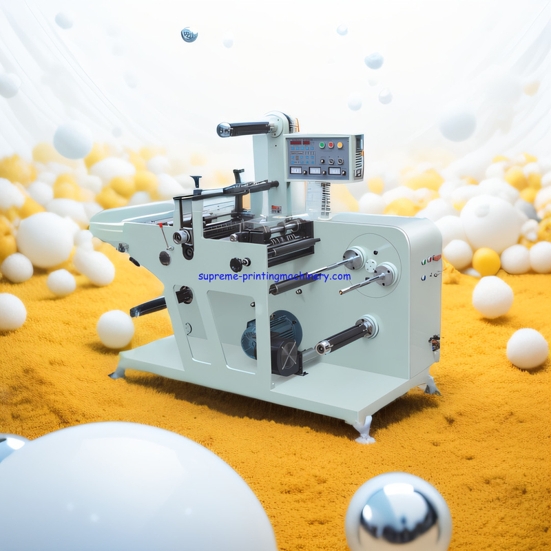 HIGHSPEEDFULLROTARYLABELDIECUTTINGMACHINE HIGHEFFICIENCYLABELFINISHINGMACHINEFORBLANKLABELWITHSHEARSLITTING DIE CUTTER