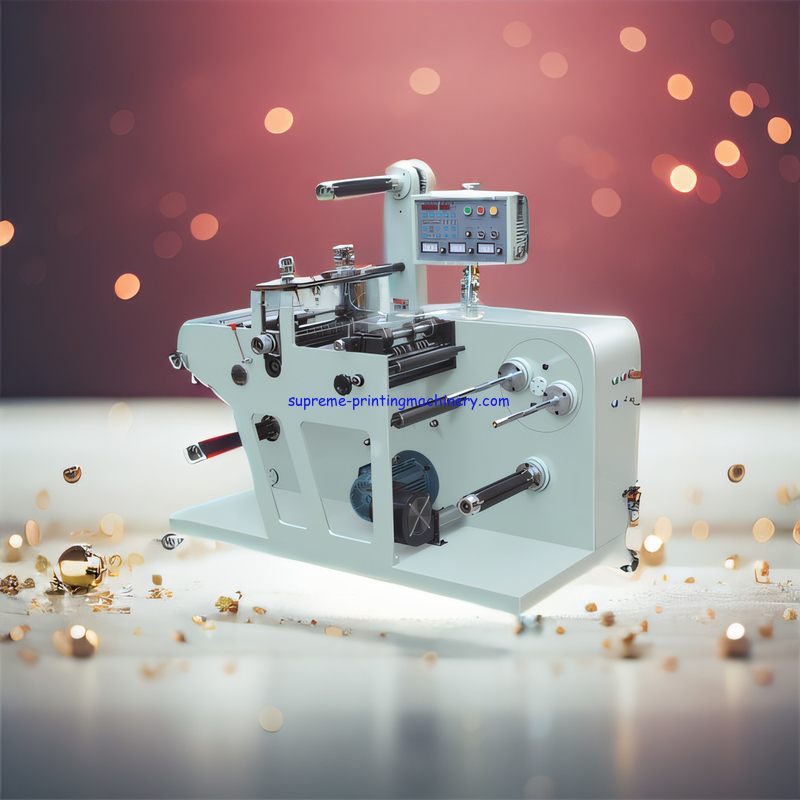 ROTARYDIECUTTINGMACHINE MQ-320/420YE WITH ROTARYDIECUTTINGMACHINE LABELSLITTERWITHROTARYDIECUTTER SEMIROTARYintermittent