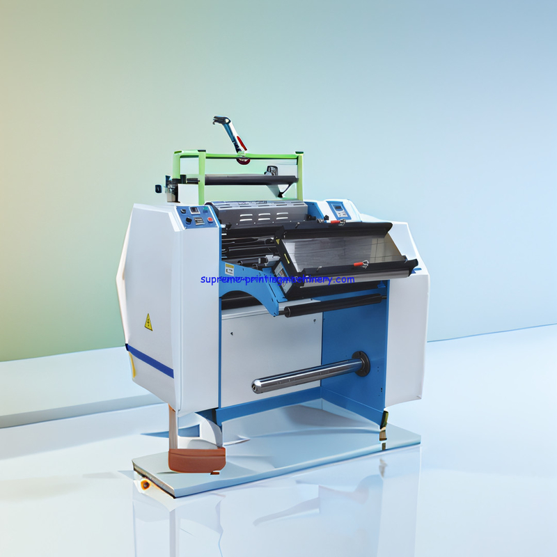 STEP-BY-STEP GUIDE FOR USING A ROLL LAMINATING MACHINE - MAX LAMINATING SPEED 65M/MIN MAGNETIC POWDER TENSION CONTROL