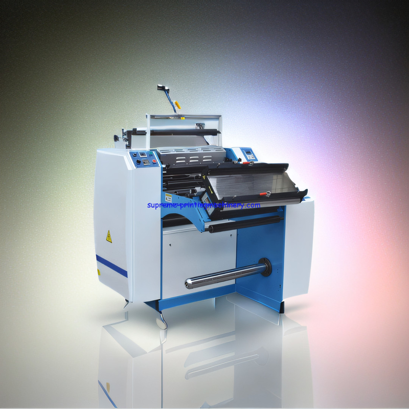 FM-350 ADHESIVE LABEL PAPER PROCESS MACHINERY BOOST EFFICIENCY WITH 65M/MIN LAMINATING PRE COATED POST PRESS HELPER