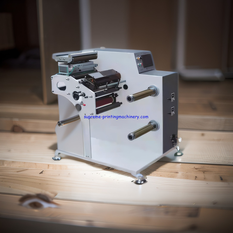 HIGH SPEED LABEL SLITTING MACHINE WITH 0.8MPA AIR SUPPLY AND LONG-LASTING PERFORMANCE NARROW LABEL MEDIUM SPEED SLITTING