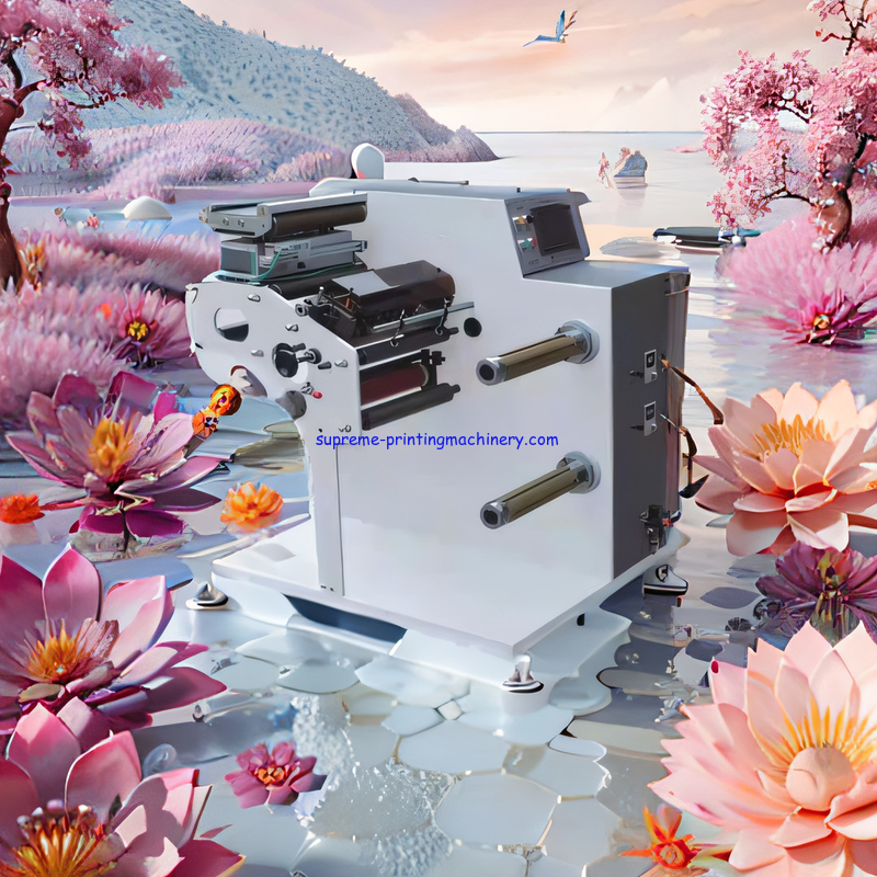 HIGH SPEED SLITTING MACHINE INDEPENDENTLY DEVELOPED PATENTED PRODUCTS NARROW LABEL HIGH END FULLY SERVO WINDING UNWIND