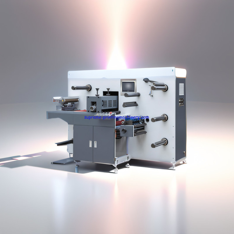 HIGH PRECISION INTERMITTENT ROTARY DIE CUTTING MACHINE FOR LABEL CONVERTING EQUIPMENT IML WITH CONVEYOR COLLLECT SHEET