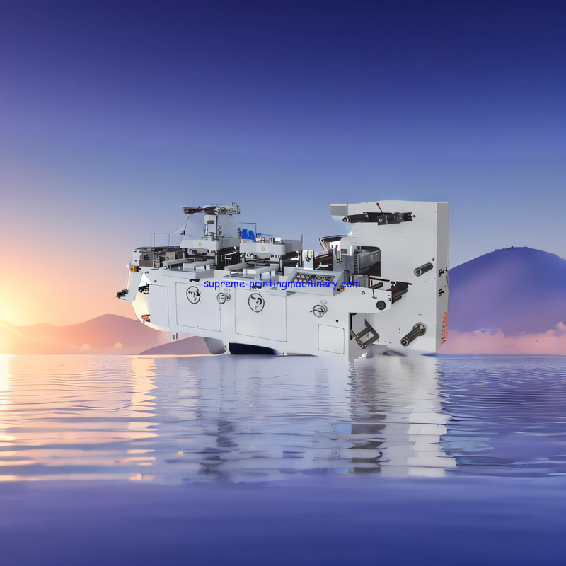 MQ-320Z DOUBLE HEAD DOUBLE STATION FLATBED DIE CUTTING MACHINE 300TIMES/MINUTES HOT STAMPING FUNCTION 300MM*300MM CUT
