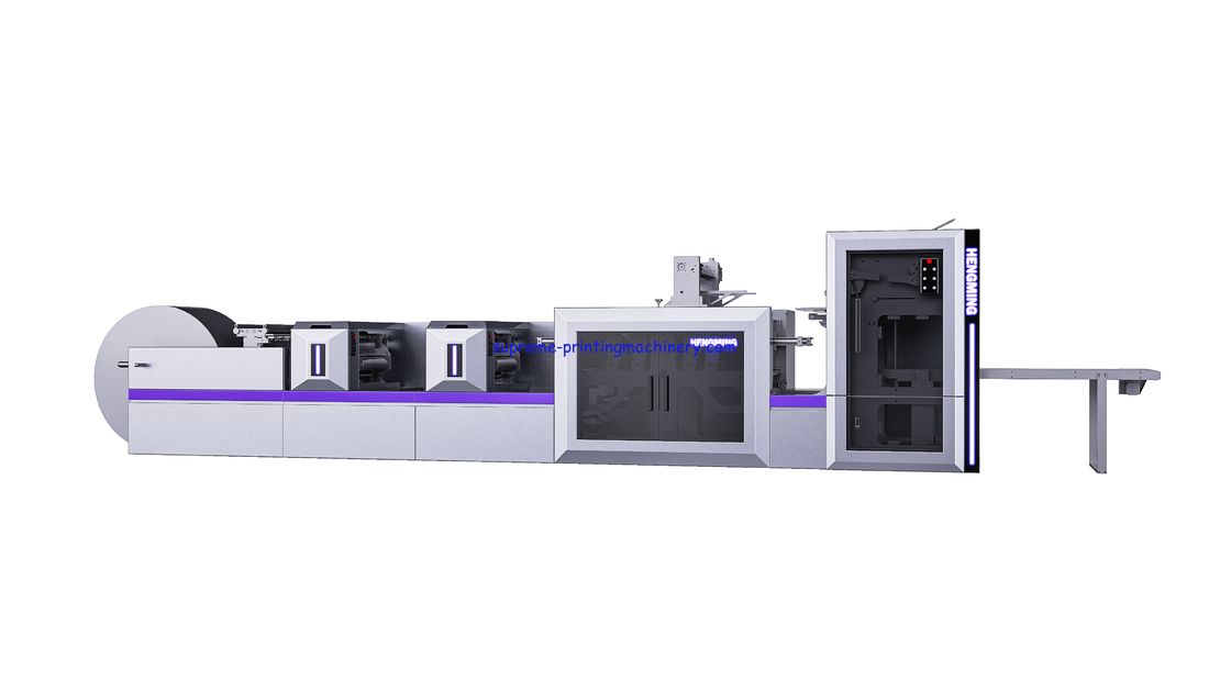 High Speed Flexo Press Drawer Type Rotary Die Cutting and Folding Machine